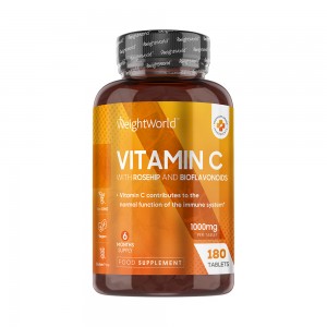 Bottle of WeightWorld Vitamin C 1000mg Tablets