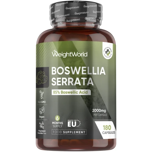 Boswellia Capsules  2000mg 180 Capsules  Joint Support & Well-Being