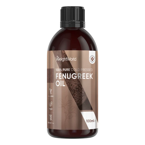 100% Pure Fenugreek Seed Oil   100ml Cold-Pressed Oil  WeightWorld
