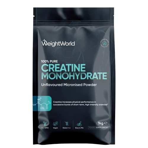 Creatine Monohydrate Powder  100% Natural Micronised  WeightWorld