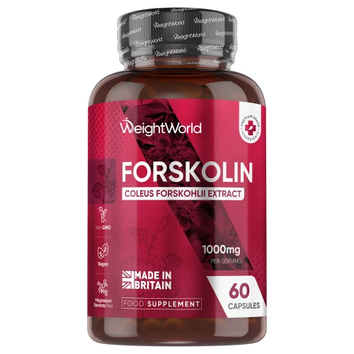 Pure Forskolin - 1000 mg 60 Capsules - Natural Dietary Supplement