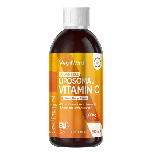 Liposomal Vitamin C - 1000mg - 250ml Premium Liquid Supplement