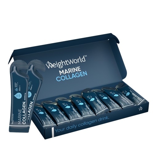 Marine Collagen Liquid 5000mg  14x30ml Sachets  Summer Fruits Flavour  WeightWorld