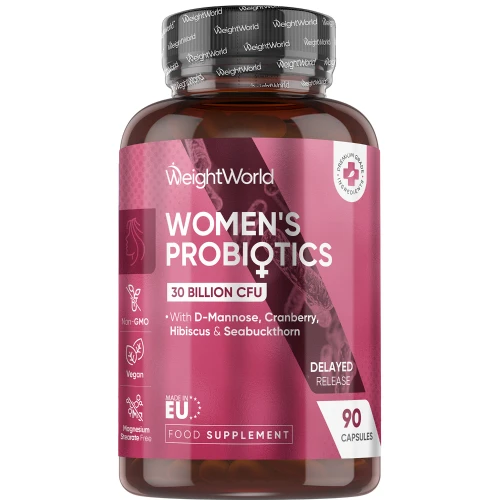 Weightworld Women's Probiotics Capsules 30 Billion Cfu 90 Capsules