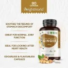Benefits of our organic ginger supplement