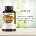 How to take our organic ginger capsules