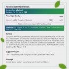 Nutritional information of our Vitamin E 400 IU Capsules