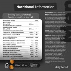 Nutritional information of our Men's Multivitamin Gummies